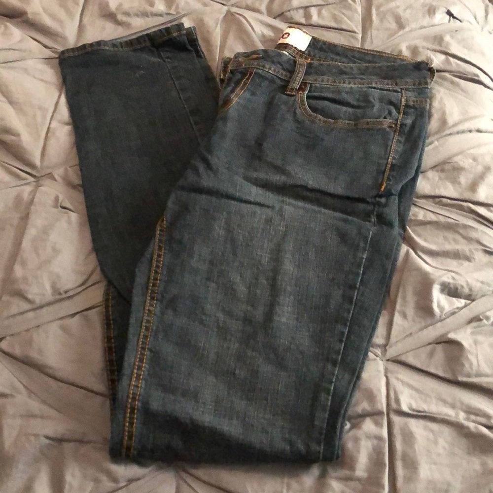 Dark jeans
